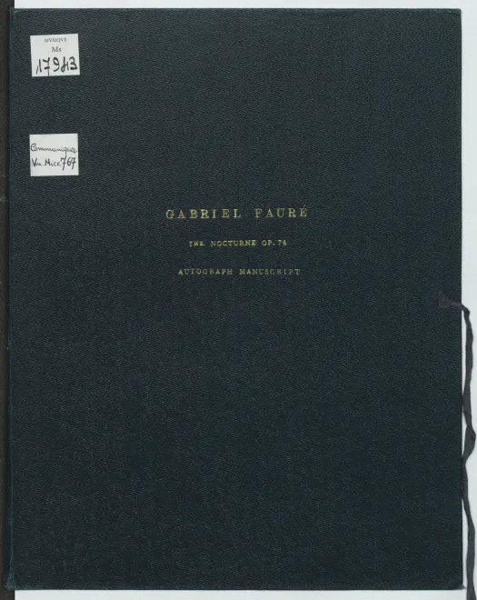 First page of Nocturne No.7