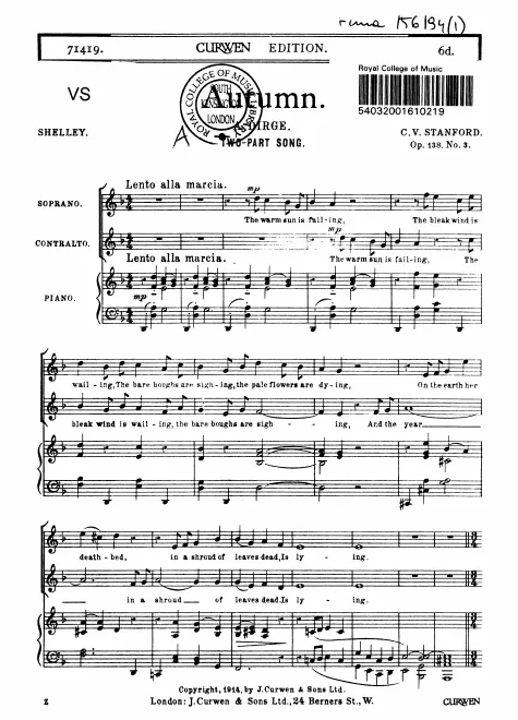 First page of 6 Songs