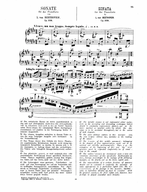 First page of Piano Sonata No.30