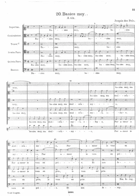 First page of Basies moy
