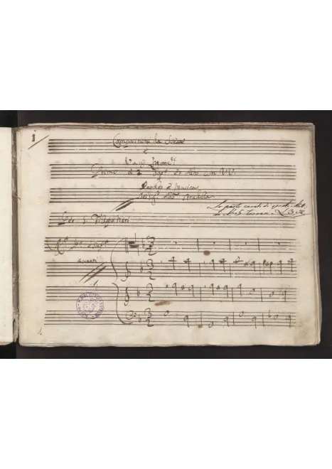 First page of Care Jesu