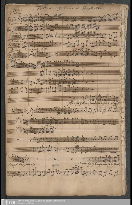 First page of Wer bei Gott in Gnaden ist