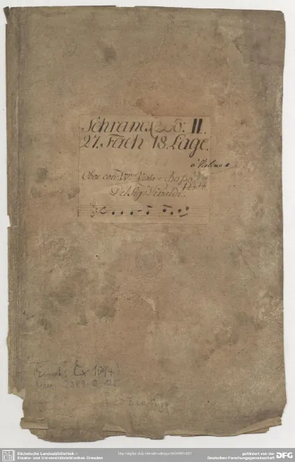 First page of Concerto in G minor