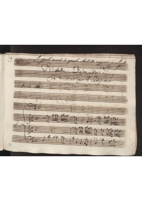 First page of Exultate in Deo