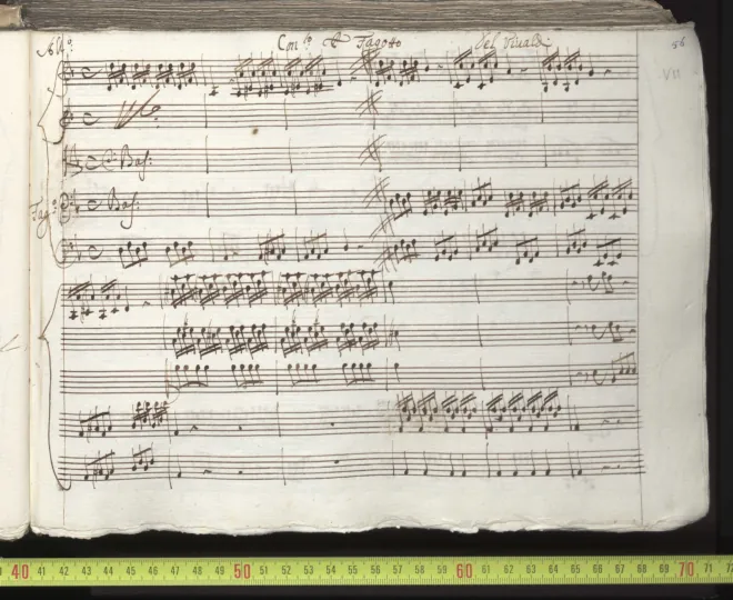 First page of Bassoon Concerto in D minor