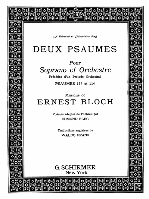 First page of Prelude and 2 Psalms