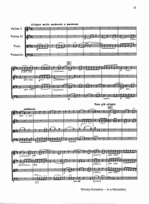 First page of At the Monastery