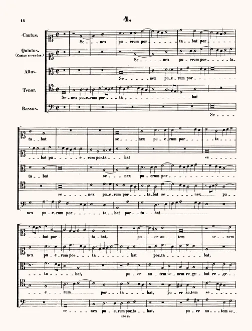 First page of Senex puerum portabat