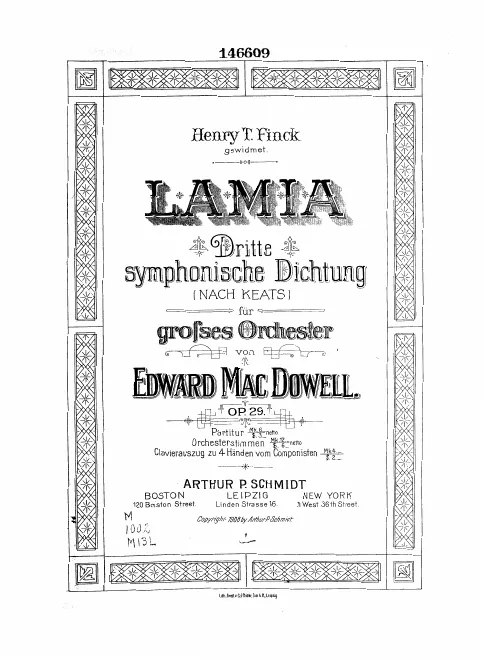First page of Lamia