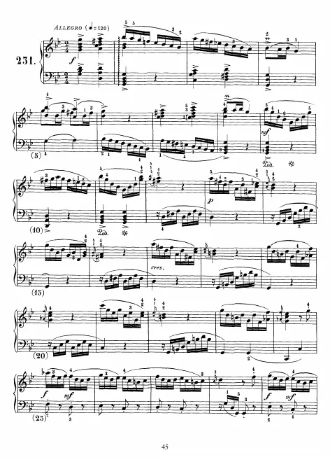 First page of Keyboard Sonata in G minor