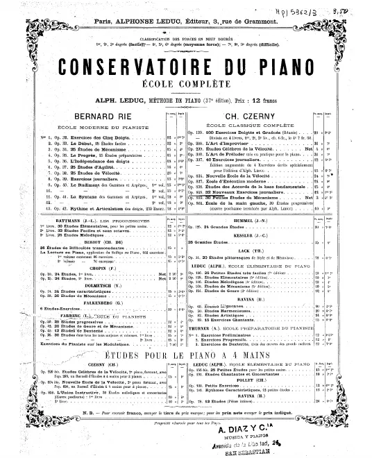 First page of 32 Nouveaux exercices journaliers