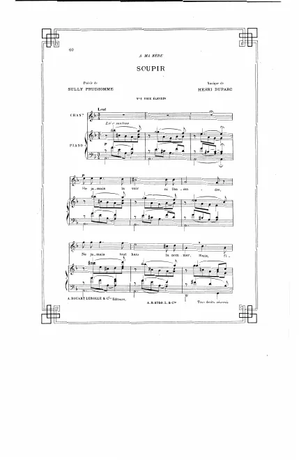 First page of Soupir
