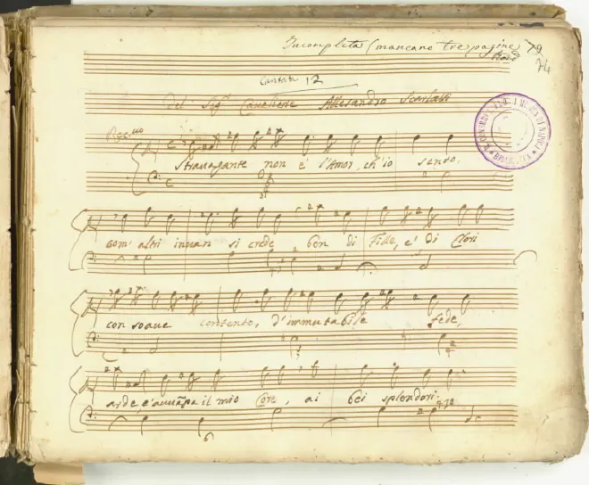 First page of Stravagante non è l'amor