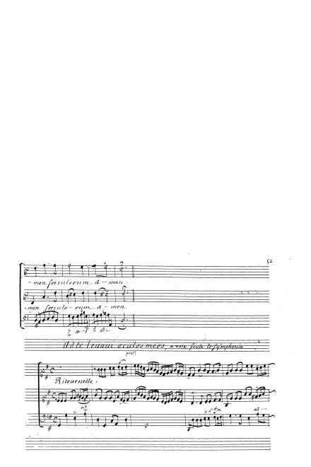 First page of Ad te levavi oculos meos