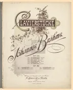 First page of 6 Klavierstücke