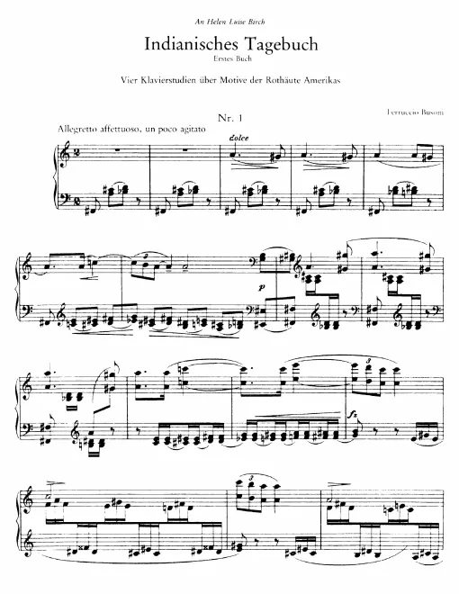First page of Indianisches Tagebuch I