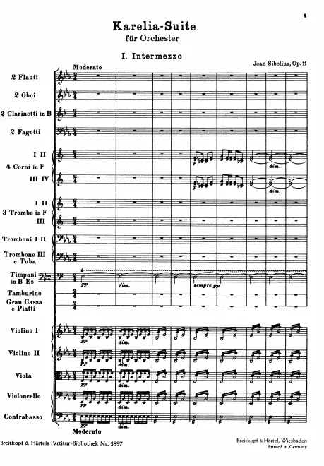 First page of Karelia Suite