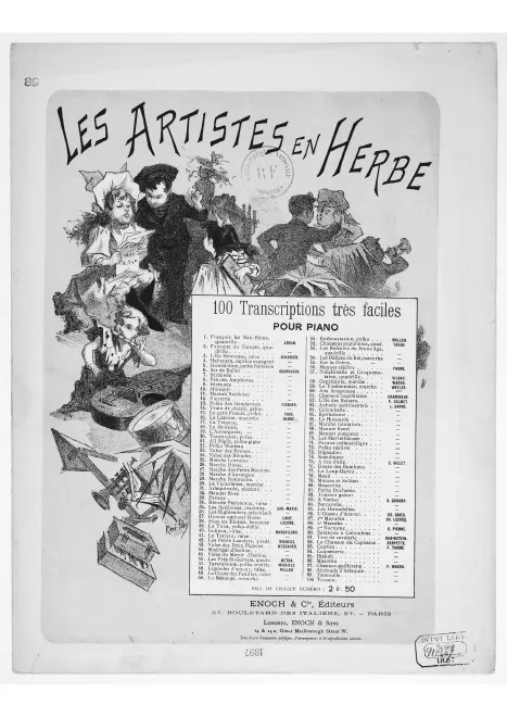First page of Premier Nocturne pour le piano