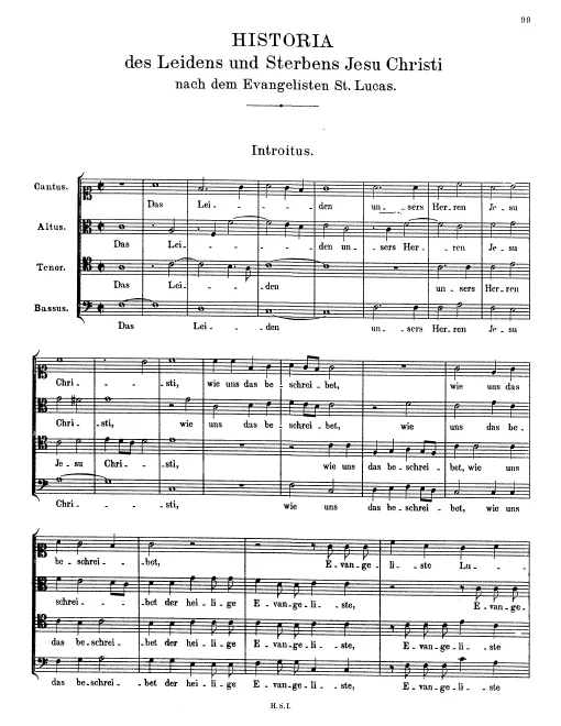 First page of Lucas-Passion