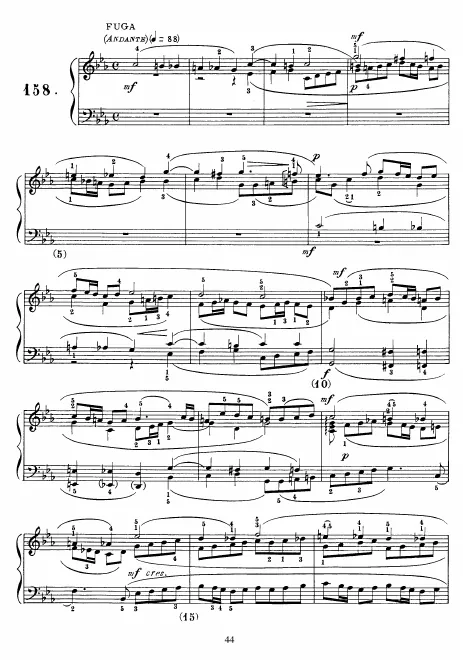 First page of Keyboard Sonata in C minor