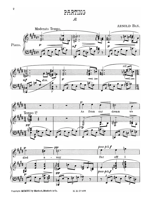 First page of Parting