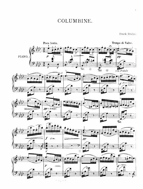 First page of 3 Piano Pieces