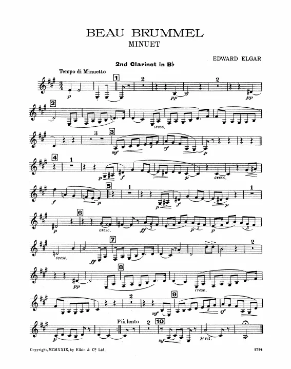 Clarinet 2 (B♭)
