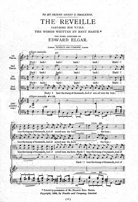 First page of The Reveille