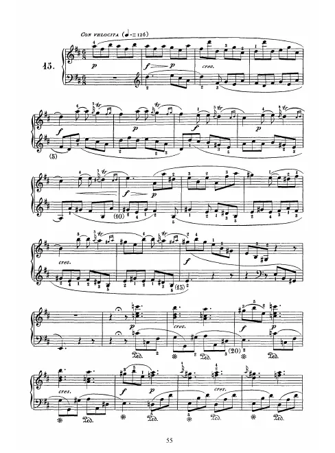 First page of Keyboard Sonata in D major