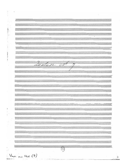 First page of String Quartet No.7