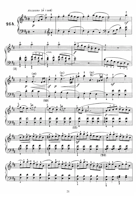 First page of Keyboard Sonata in D major