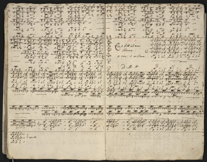 First page of Eins bitte ich vom Herrn