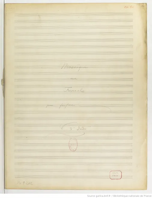 First page of Fervaal