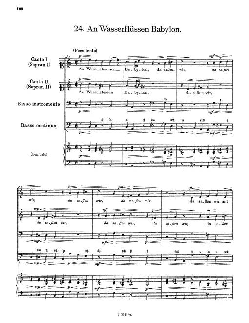 First page of An Wasserflüssen Babylon