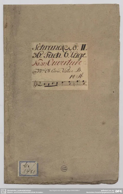 First page of Le Triomphe de l'Amour