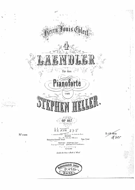 First page of 4 Ländler