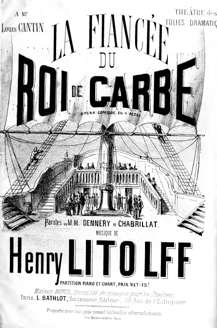 First page of La fiancée du roi de Garbe