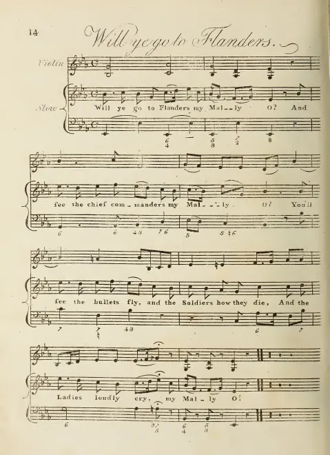 First page of Gramachree, Hob.XXXIa:13