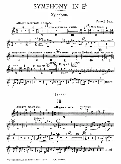 First page of Symphony No.1