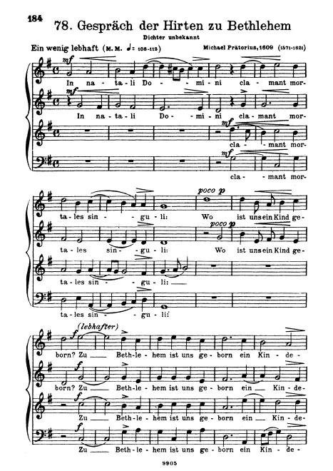 First page of In natali Domini