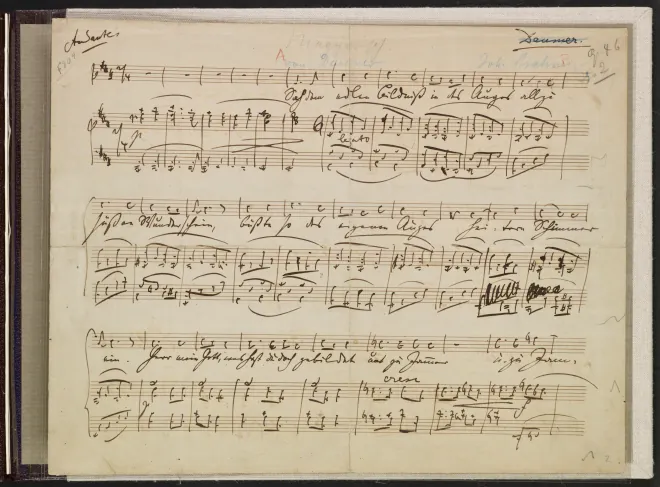 First page of 4 Lieder