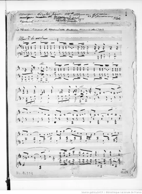 First page of La parade