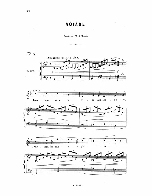 First page of Voyage