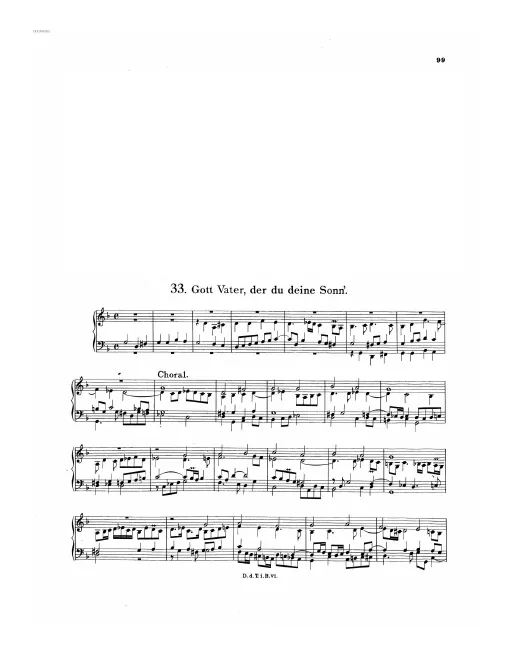 First page of Gott Vater, der du deine Sonn'