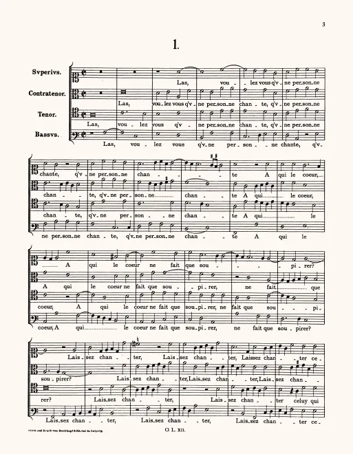 First page of Las voules vous