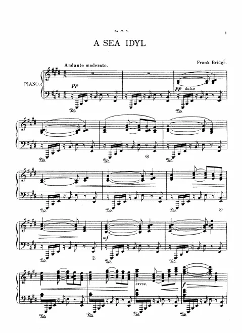 First page of Sea Idyl