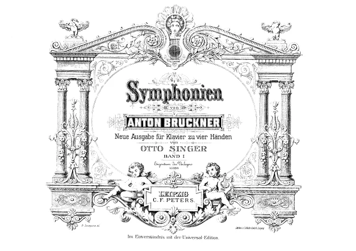 First page of Symphony No.1 in C minor
