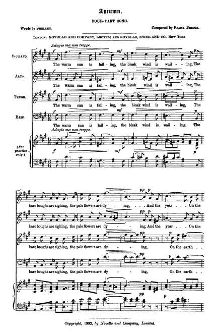 First page of Autumn