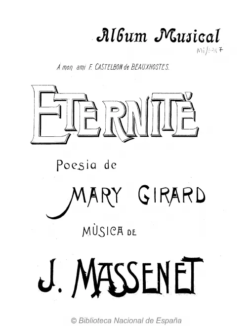 First page of Éternité