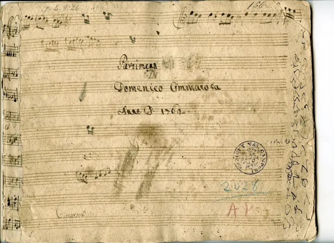 First page of Partimenti
